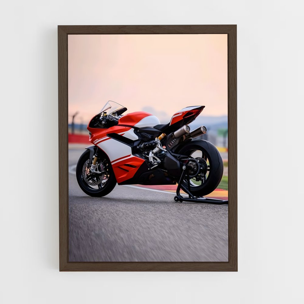 Poster v Panigale raffiné – affiche Ducati (vue 5)